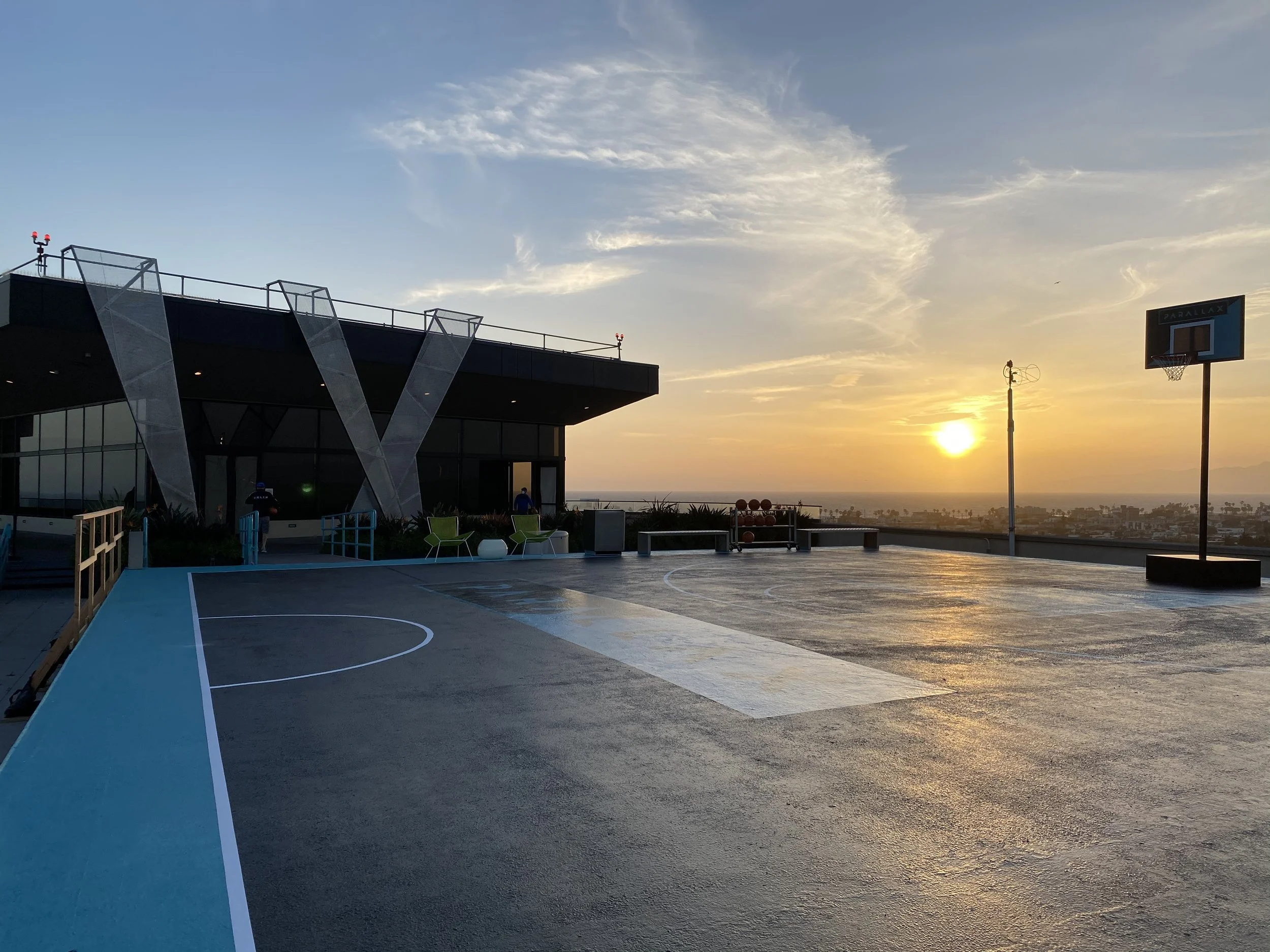 Parallax Rooftop Basketball Court
