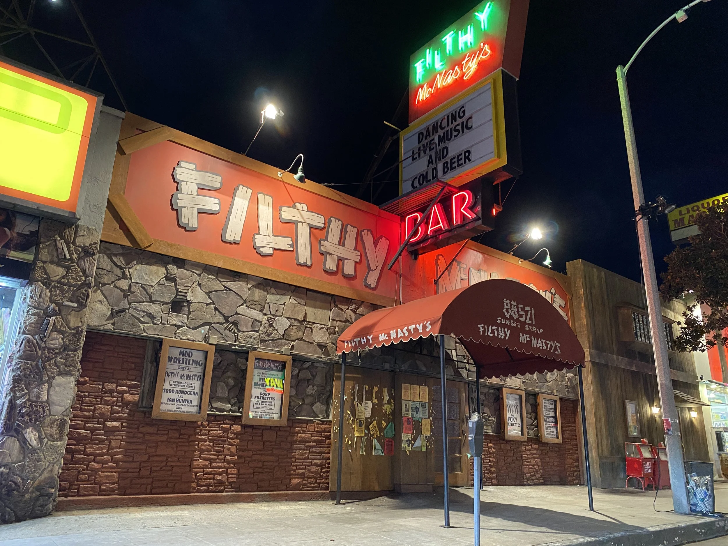 Sunset Strip - Filthy McNasty's - 1973