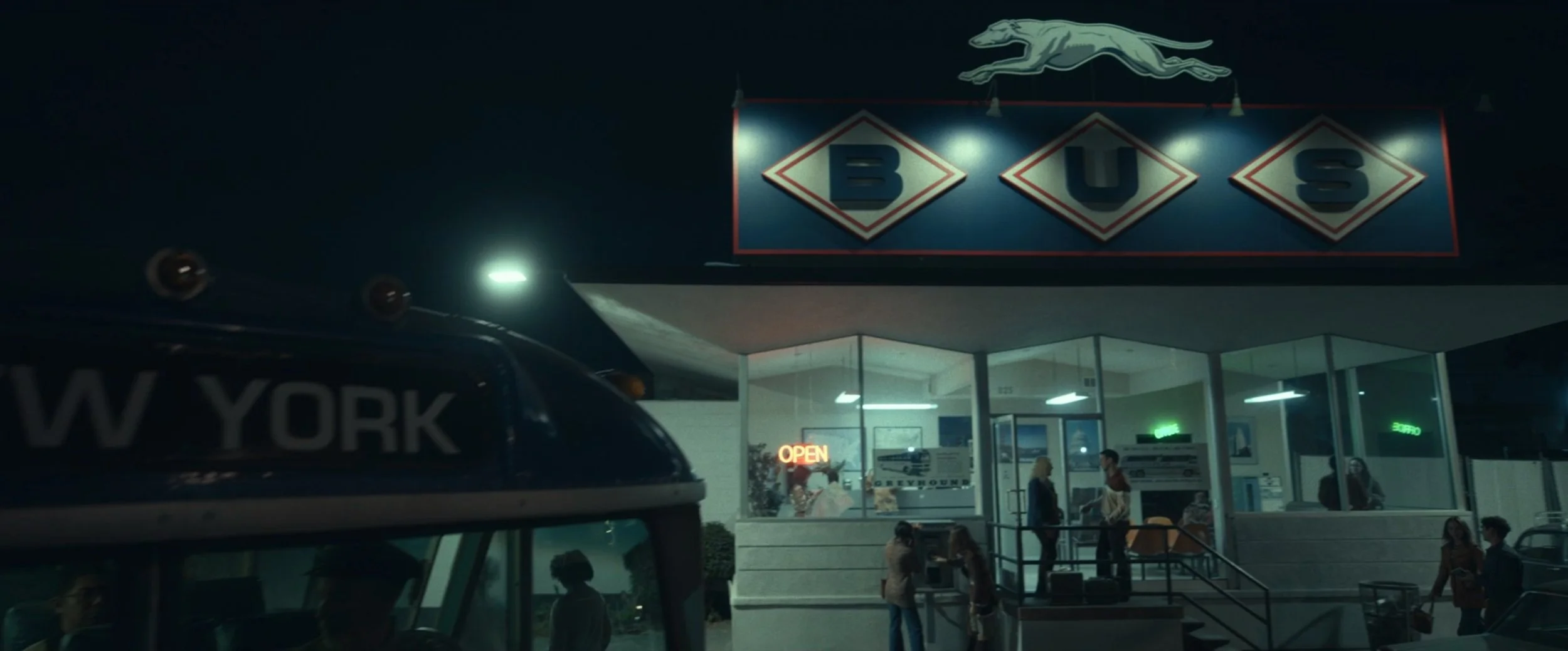 LA Greyhound Bus Station - 1975