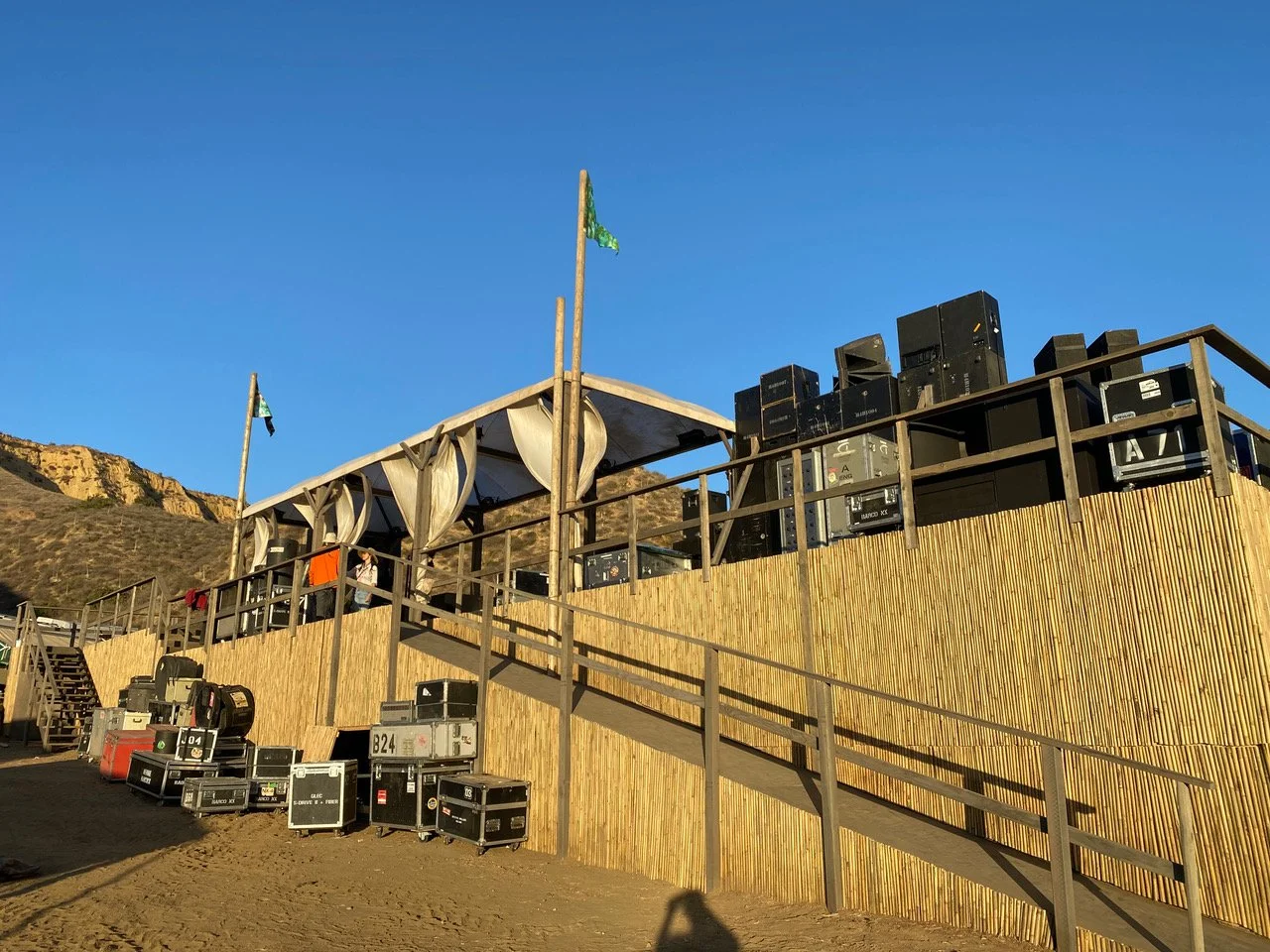 Diamond Head Festival - Backstage - Hawaii - 1975