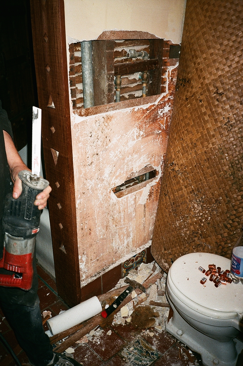 Downstairs Bath - In Progress