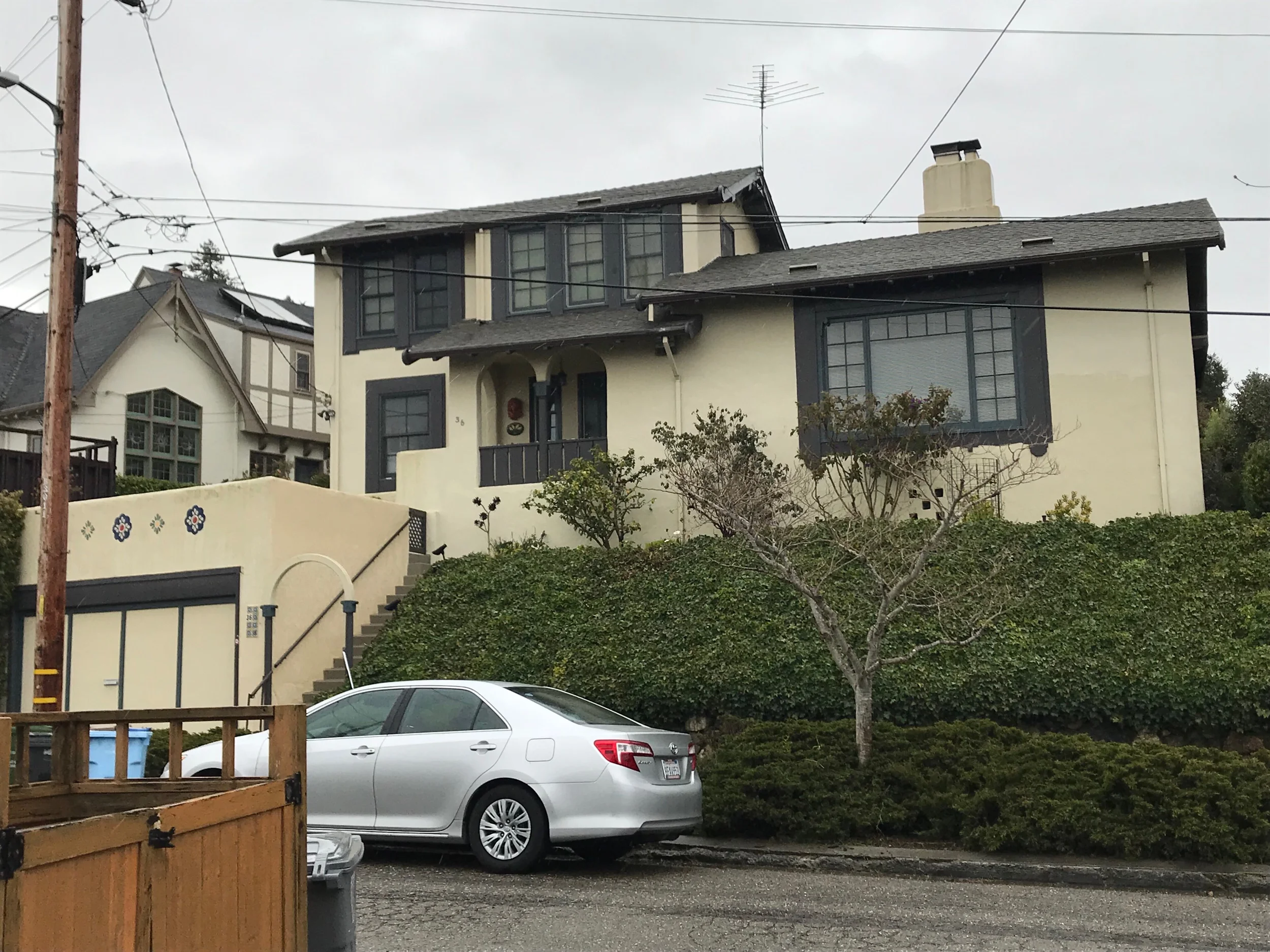 Rowland built house, 1929, Architect. B Reede Hardman. This is a more typical ‘20s design than below.