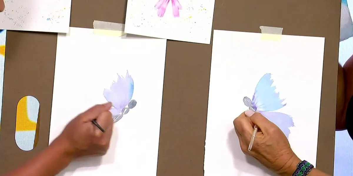 Relax and unwind with a watercolor project