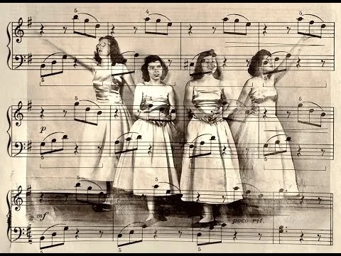 Mixed Media Art: Inkjet Print On Sheet Music!