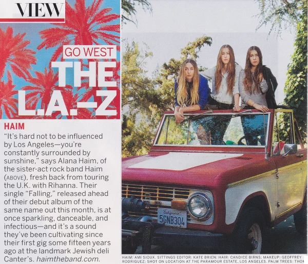 Vogue - Haim
