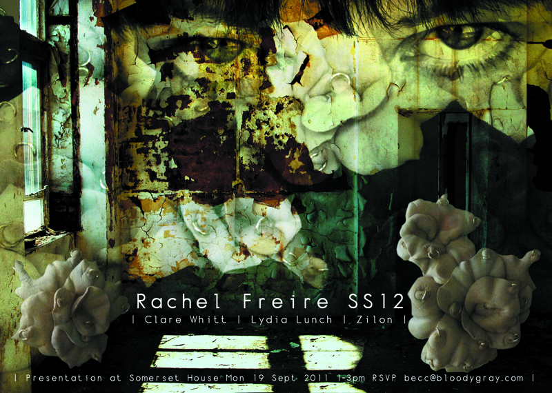 Rachel Freire X Lydia Lunch SS12 Presentation