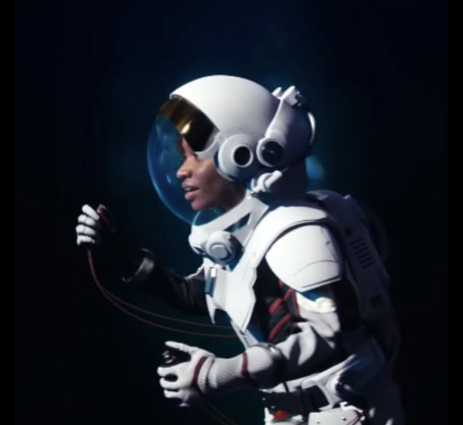 The Marvels' spacesuit gloves