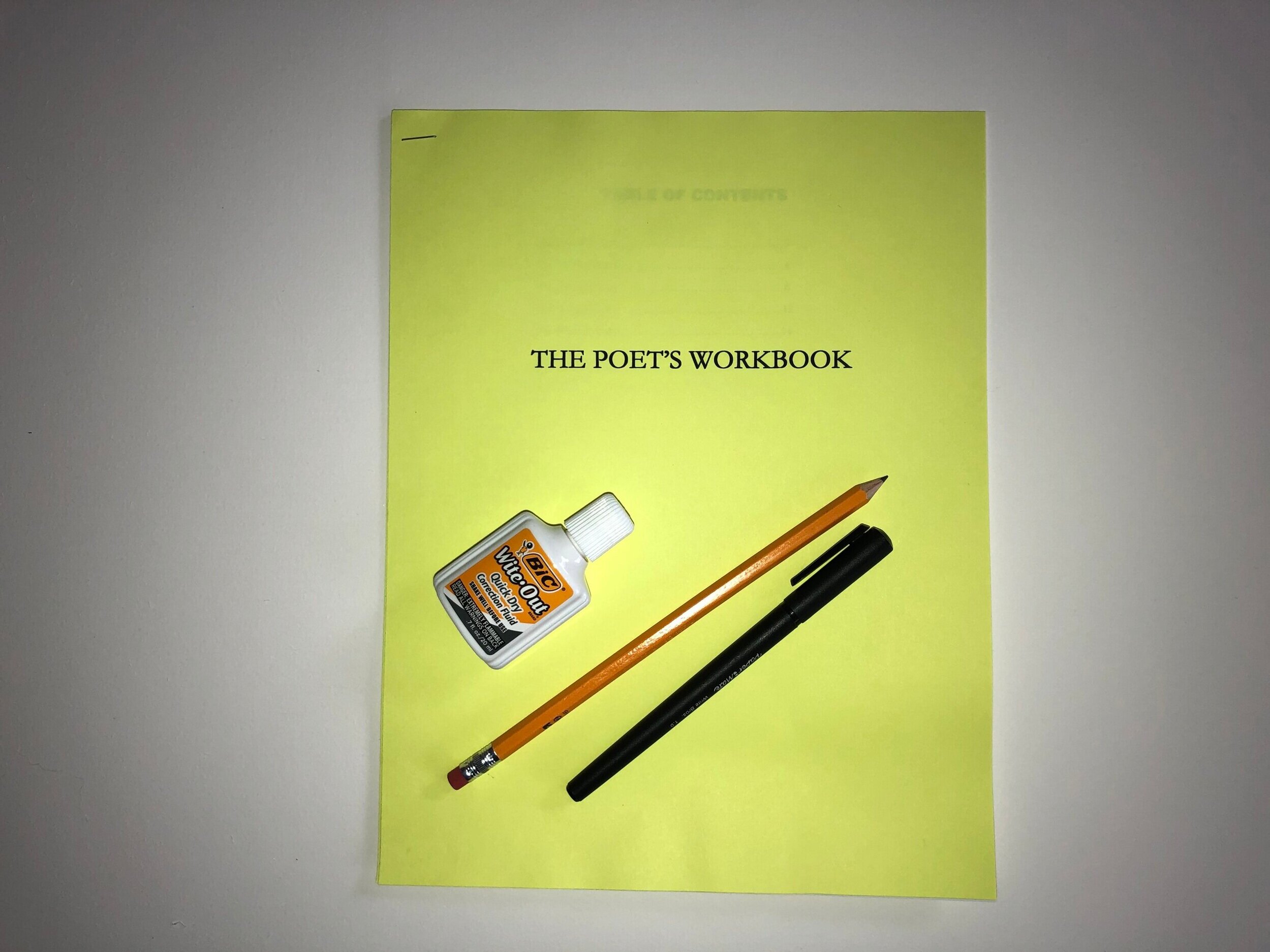 Poetry Workbook