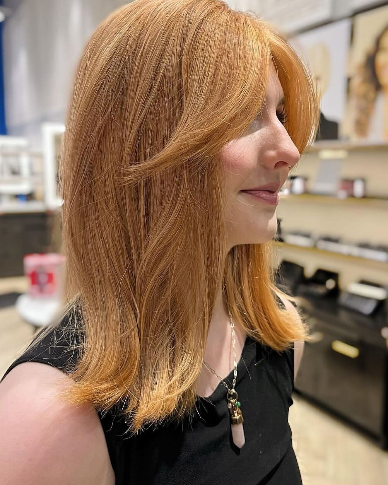 Beautiful color by Anna!  #wella #wellaprofessional #haircolor #colorexpert #austinstylist #austinbeauty #oribe #kerastase #redhair #highlights #colorcorrection