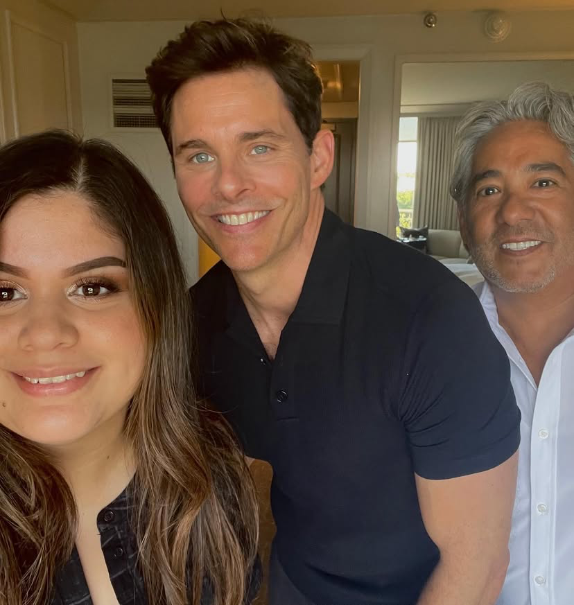 Jose Luis Buitron, Tanya Ortega &amp; James Marsden at Press Tour in Austin