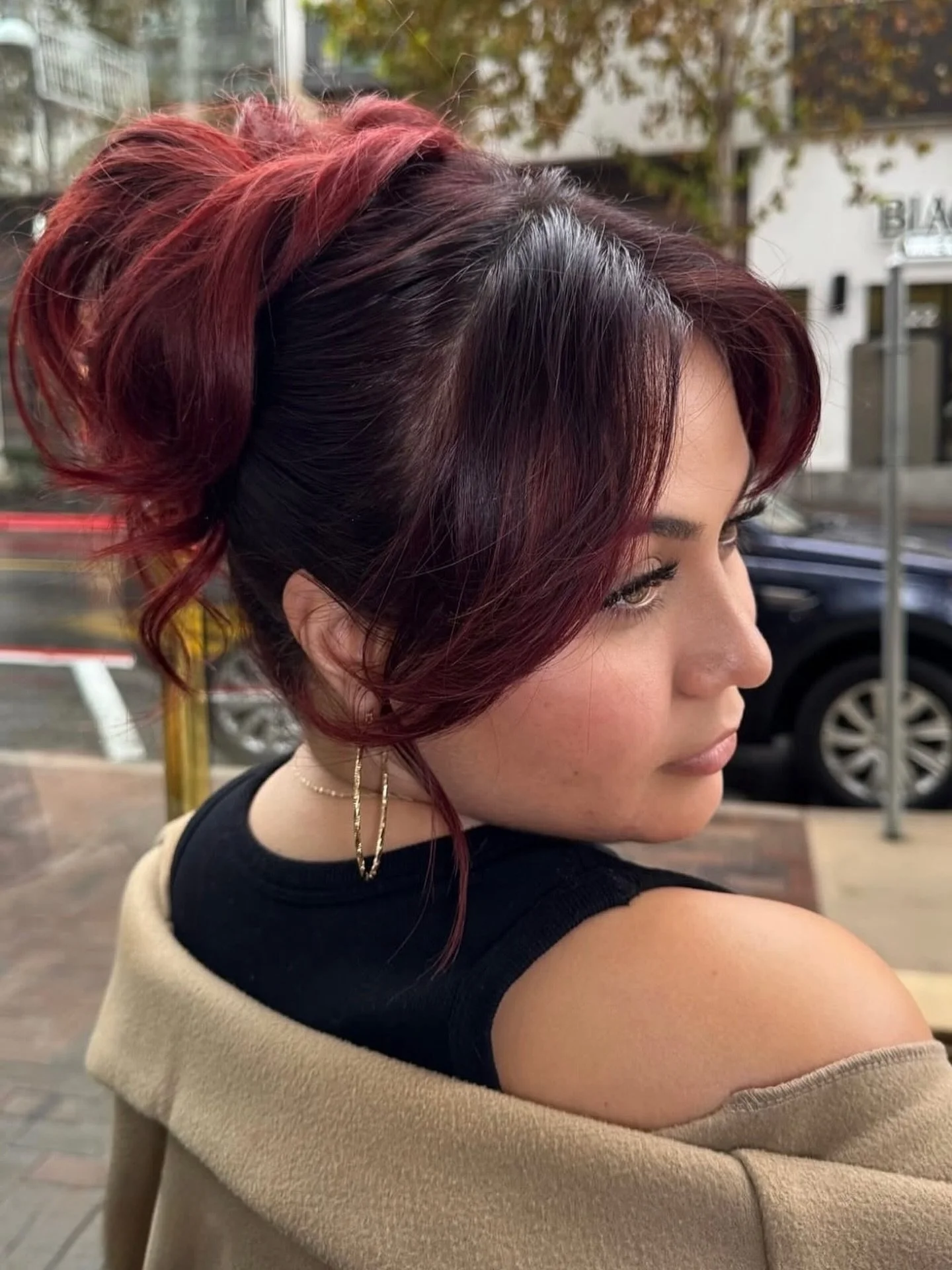 ready for this chilly weekend🌨️

#joseluissalonboutique #redhair #romanticupdo
