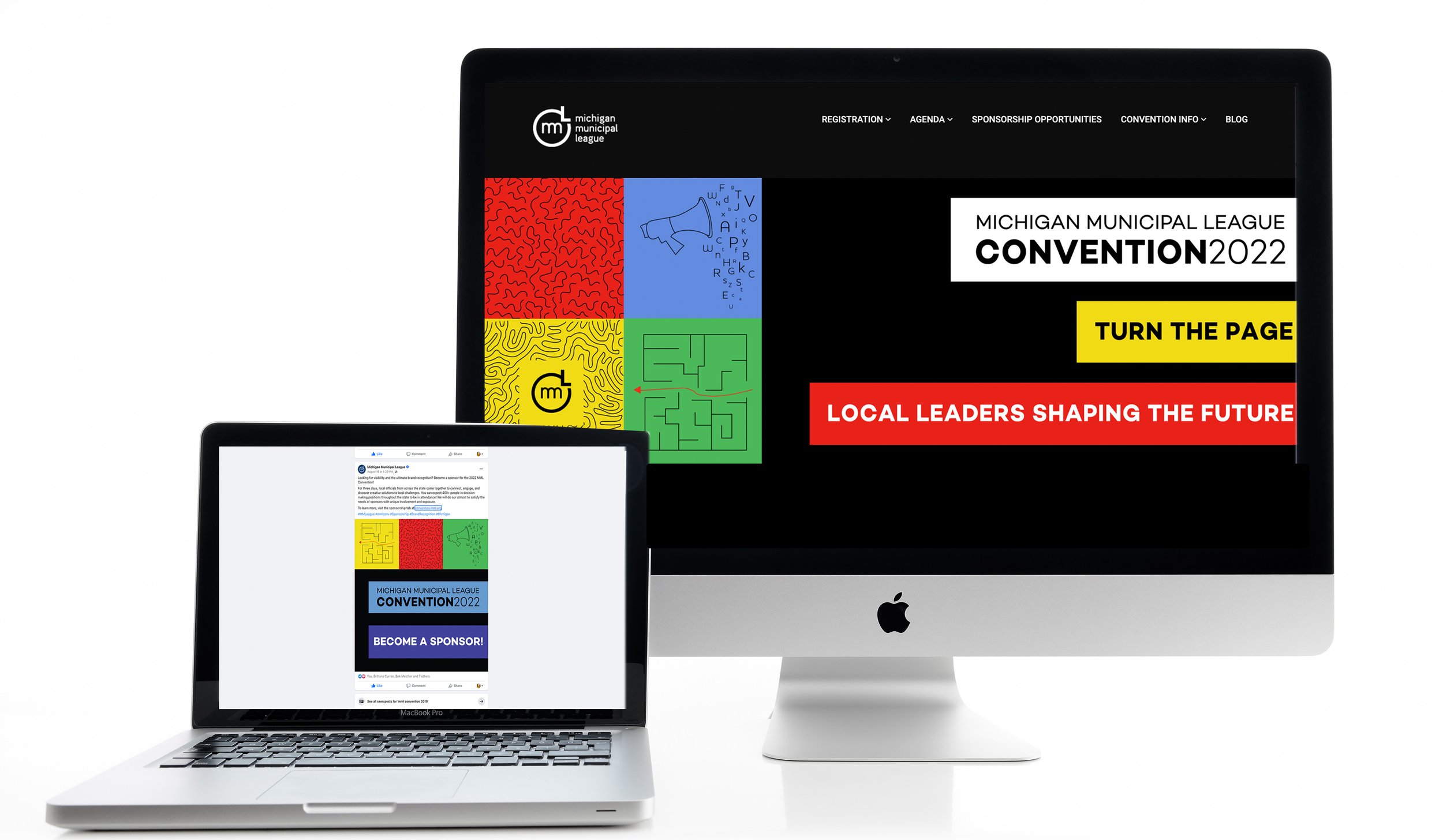 Annual Convention Email and Website and Event Graphics