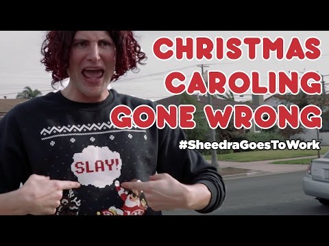 SHEEDRA GOES CHRISTMAS CAROLING | Sheedra #SheedraGoesToWork
