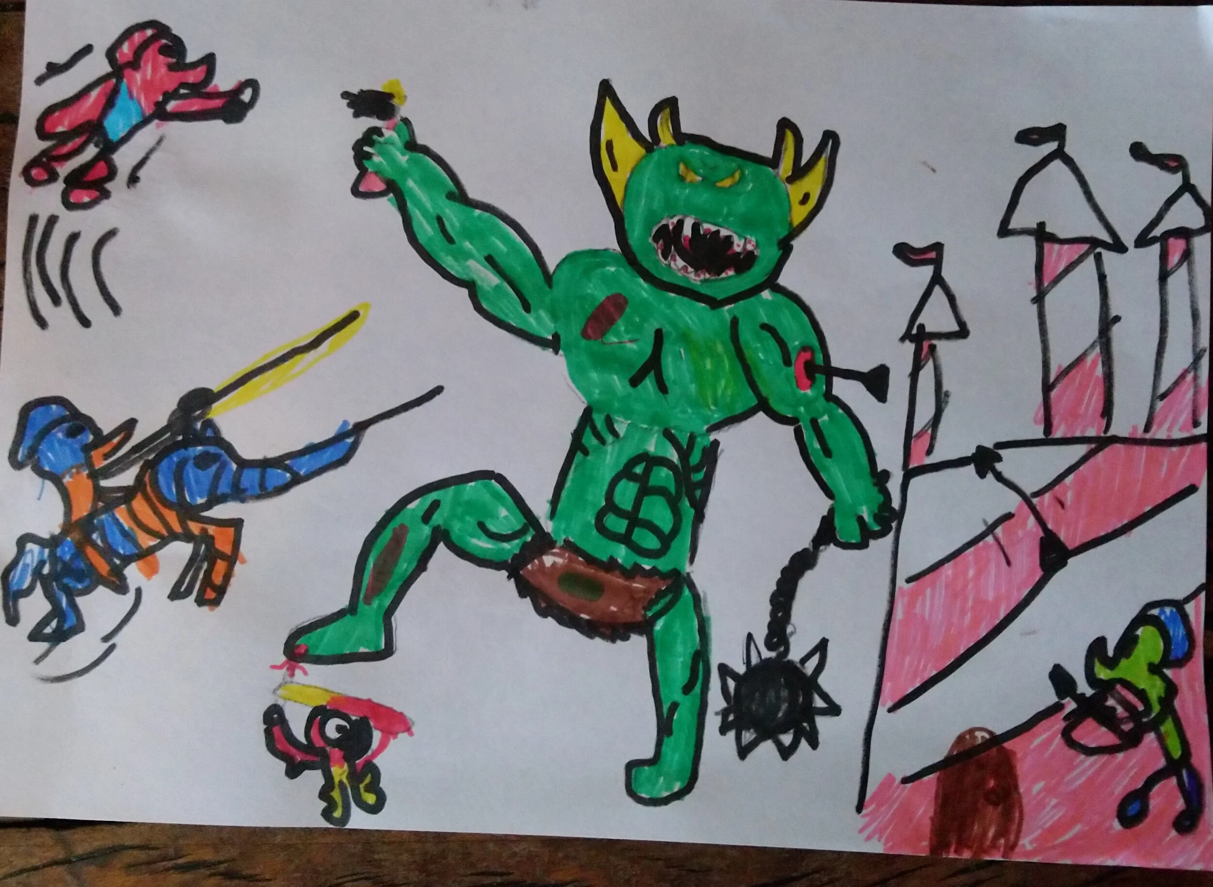 The Troll battle by Robbie LeRoy 