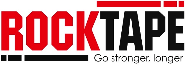 RockTape Kinesiology Tape 10cm X 32m Black Logo Running Crossfit Sports 