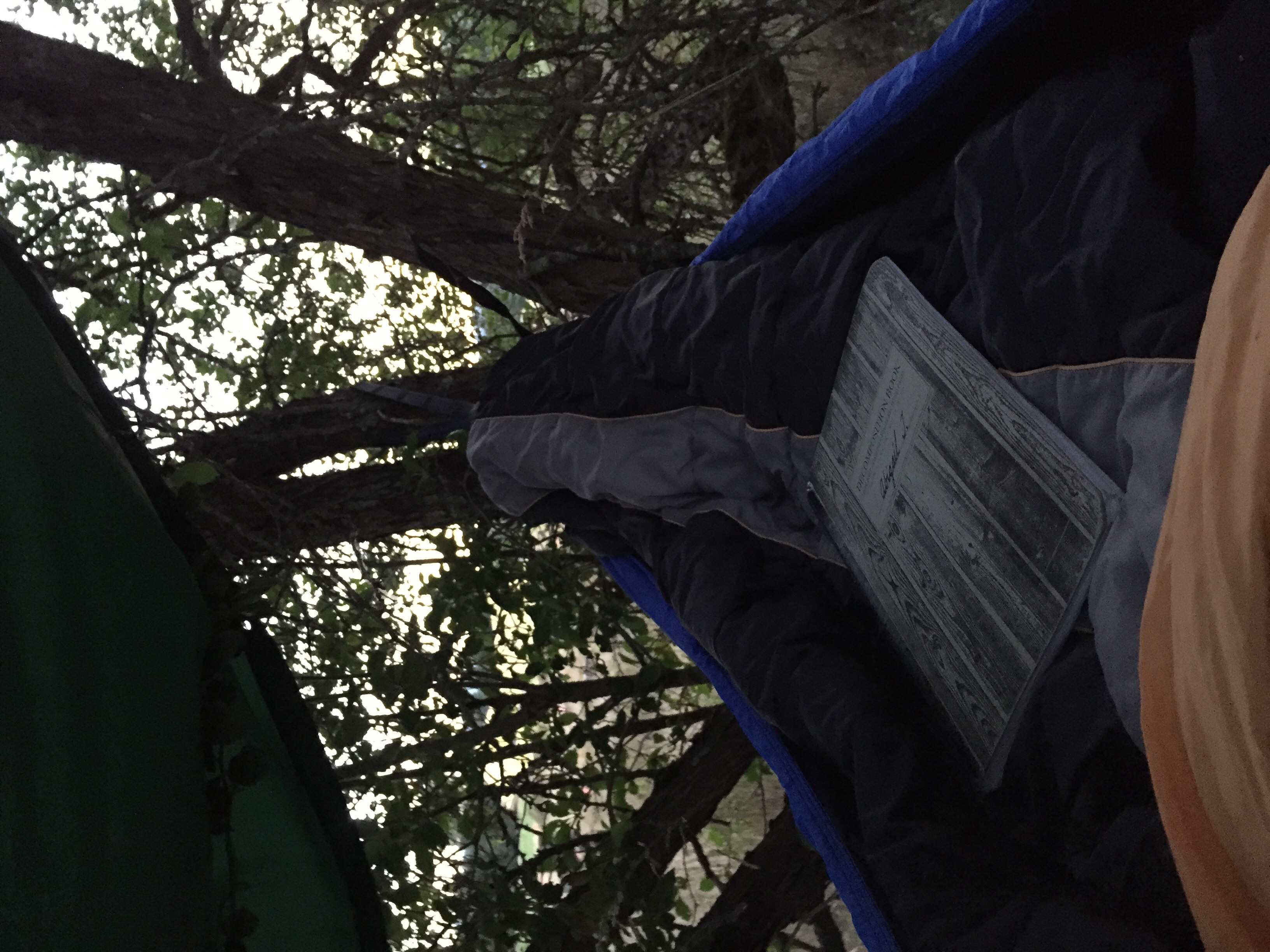 Every night in Trout Lake I crashed into my hammock for the night. &nbsp;This is my happy place.