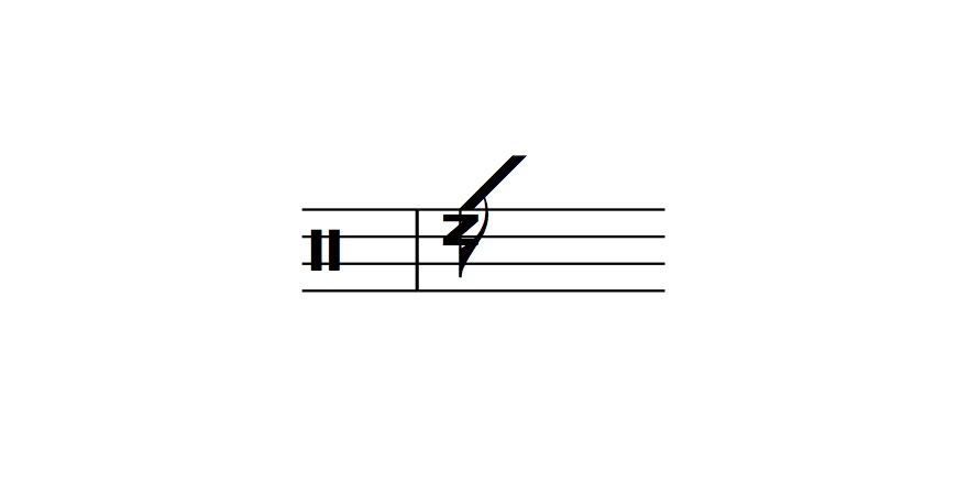 Smack strings (left of hair tie)