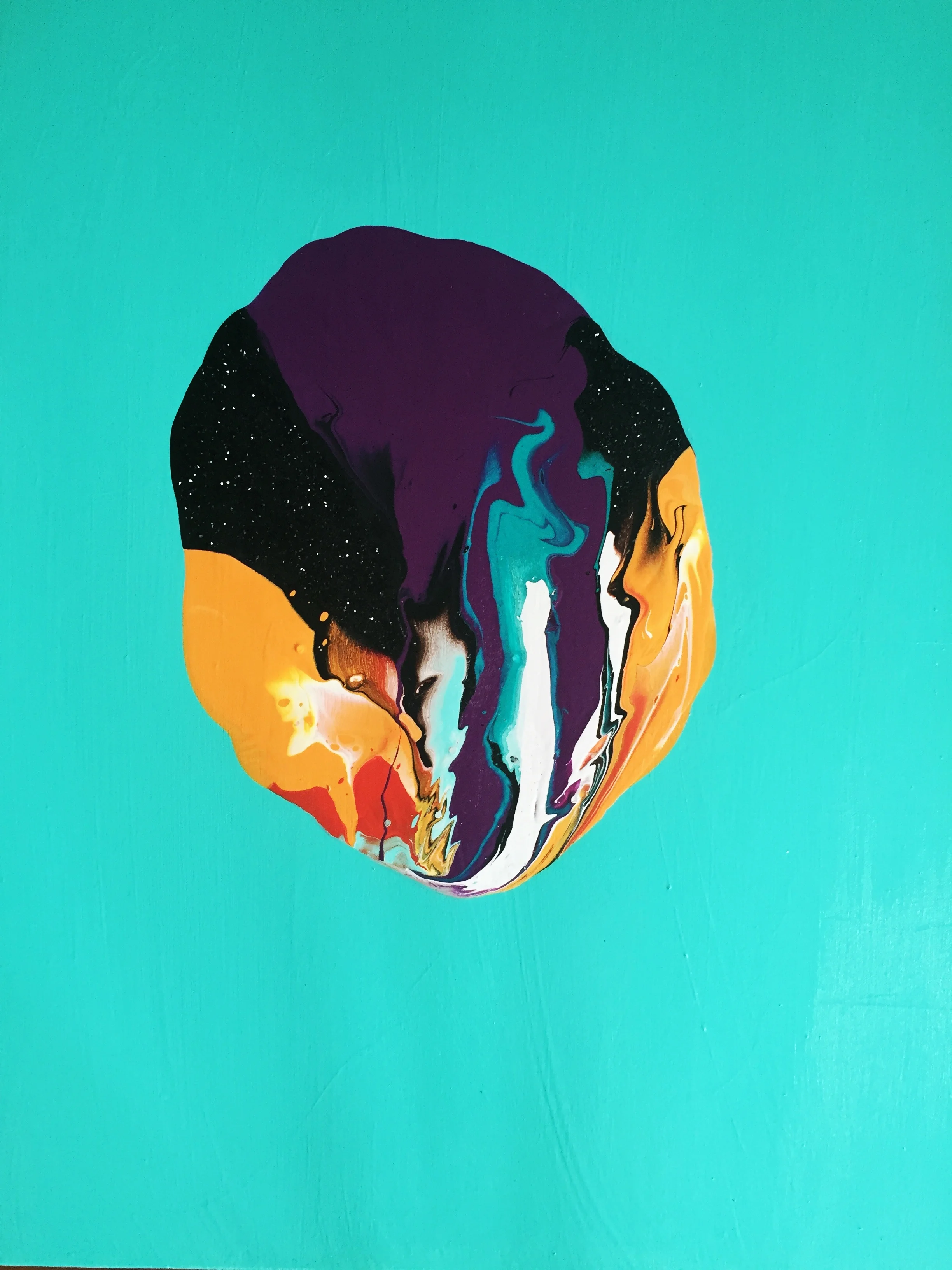 "Funky Faberge Series" 24" x 30"