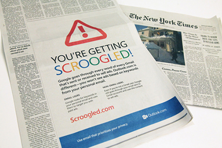 Scroogled.com: National Print Campaign