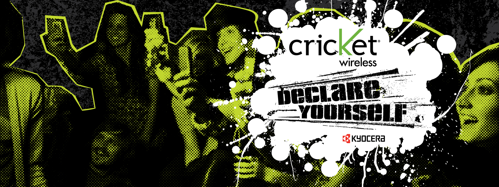 Cricket Wireless: "Declare Yourself" Stage Backdrop for Democratic National Convention Event