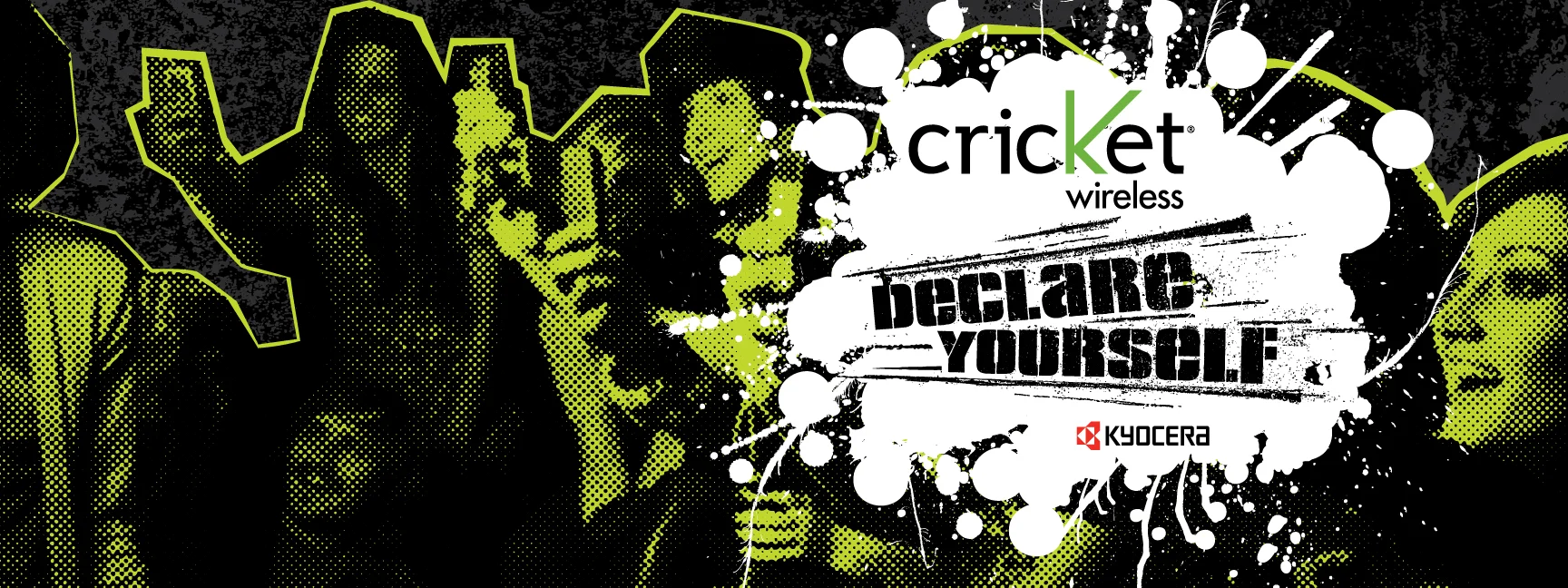 Cricket Wireless: "Declare Yourself" Stage Backdrop for Democratic National Convention Event