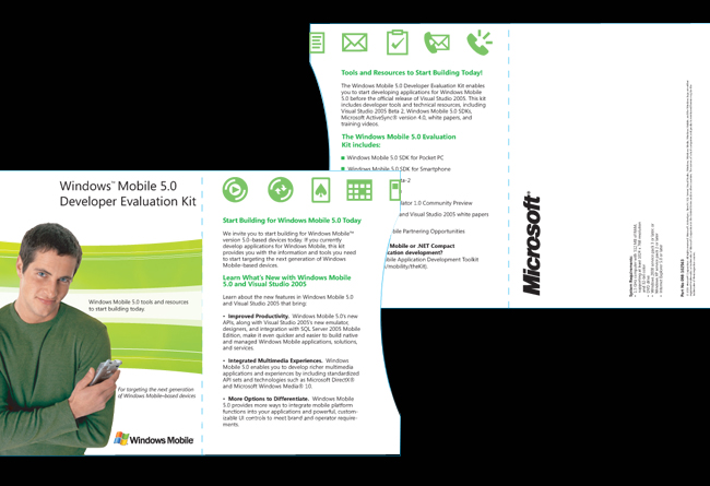 Microsoft: Windows Mobile Developer Kit DVD Packaging