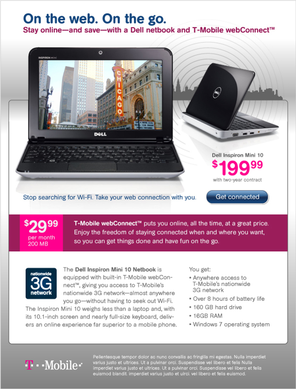 T-Mobile: Print Ad