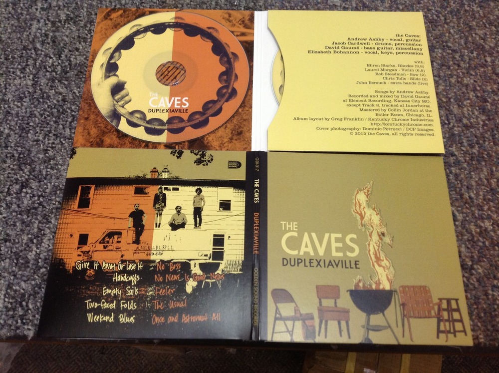 The Caves: CD/LP Packaging