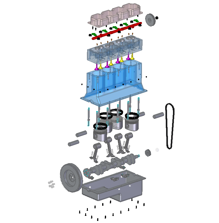 Isometric Exploded View
