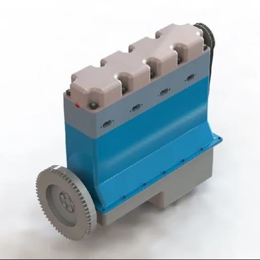 Rendered Opaque Isometric View