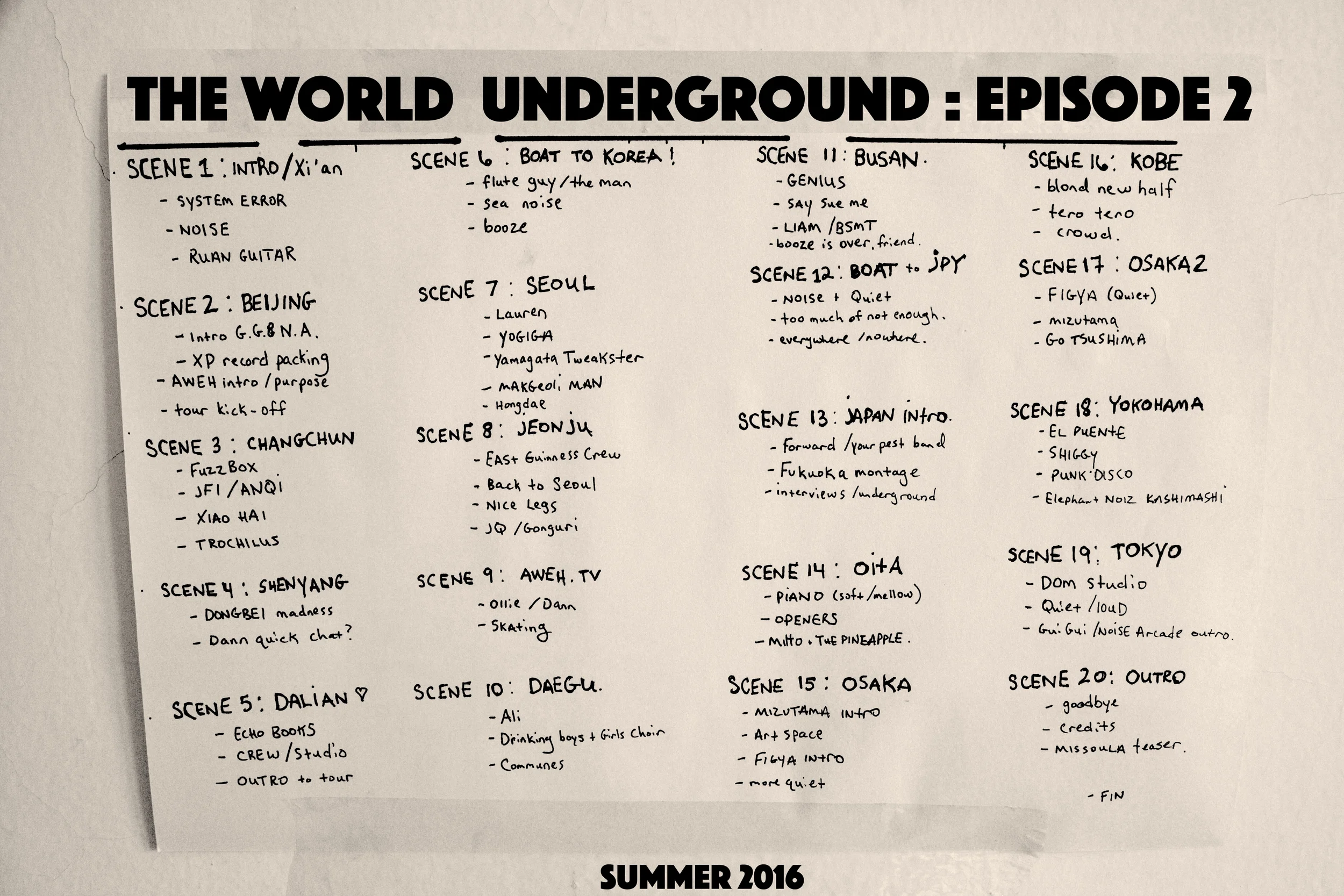 Here's the plan...