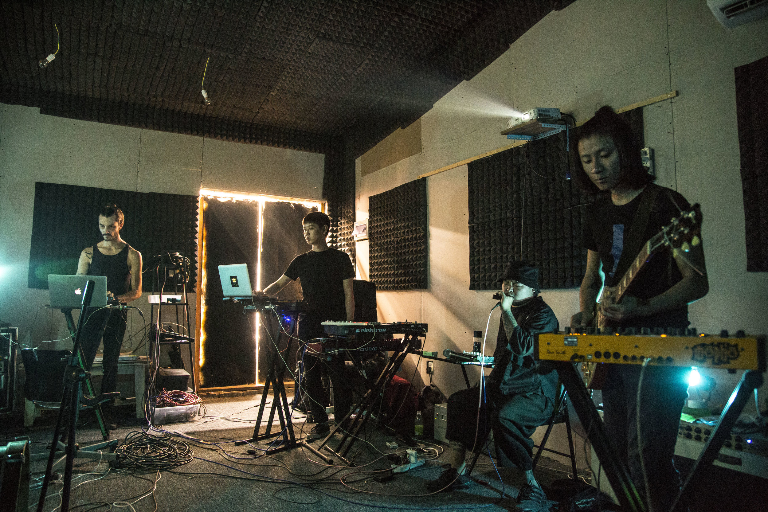 Stolen rehearsing.