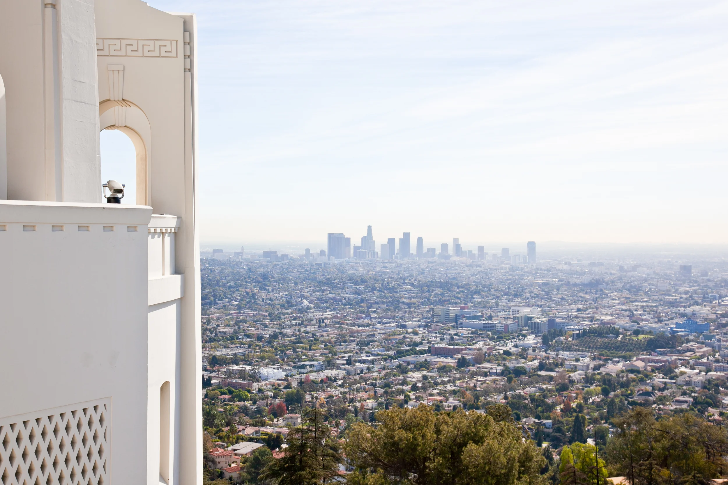 View from the Griffith Observatory