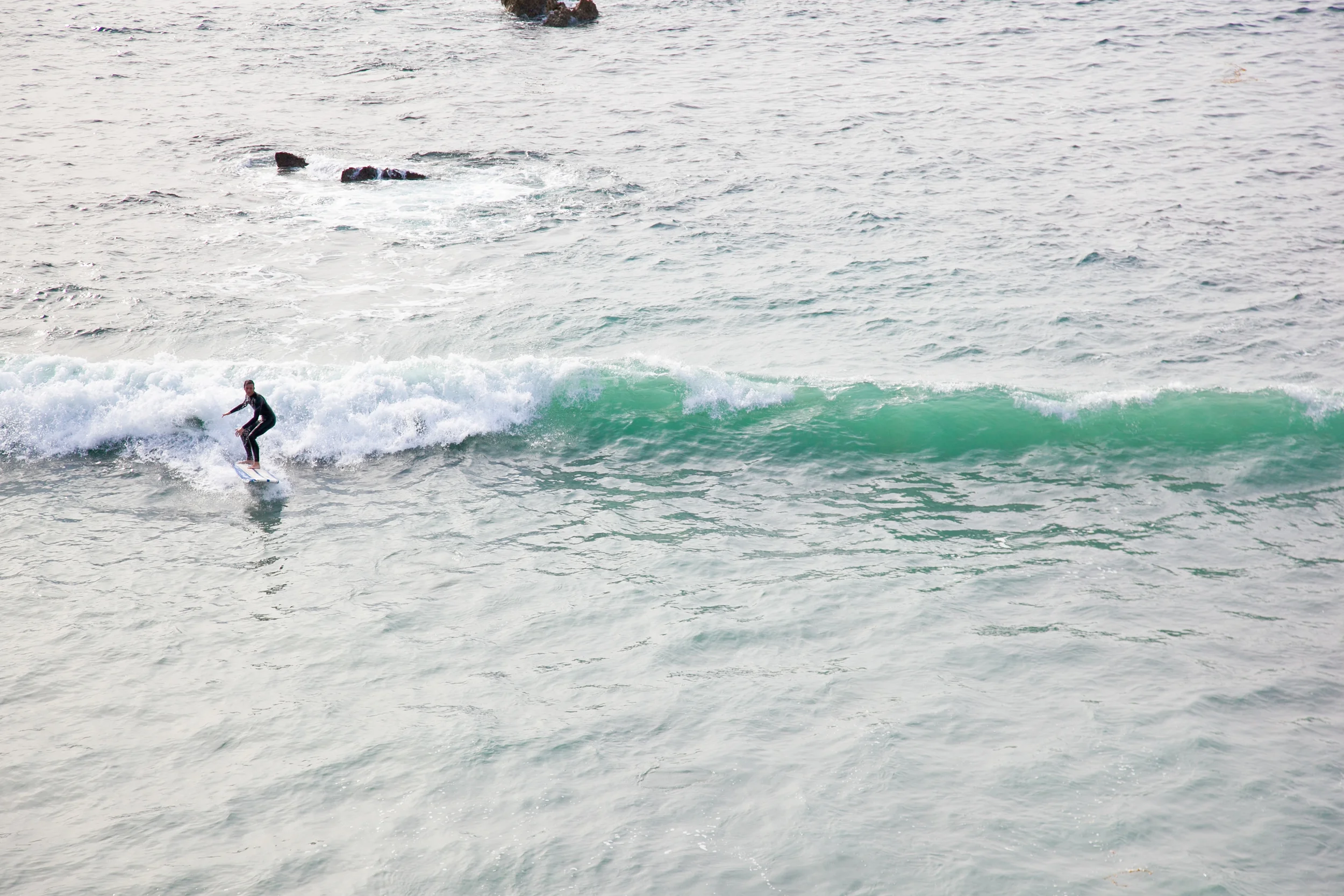 Surfer in Laguna Beach