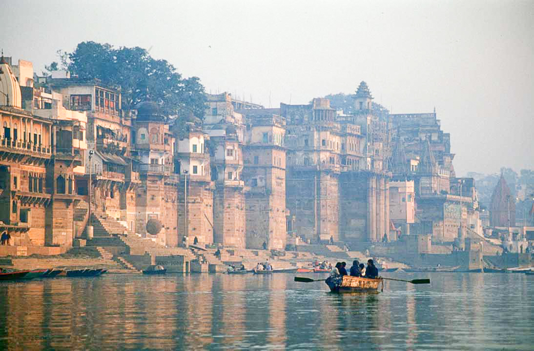 The Ganges River in Varanasi