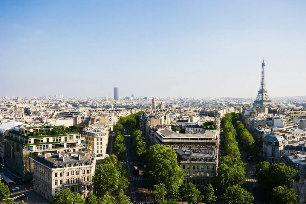 View from the Arc de Triomphe