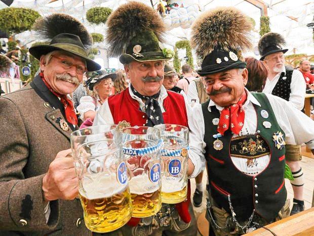 Prost (cheers!) at Oktoberfest
