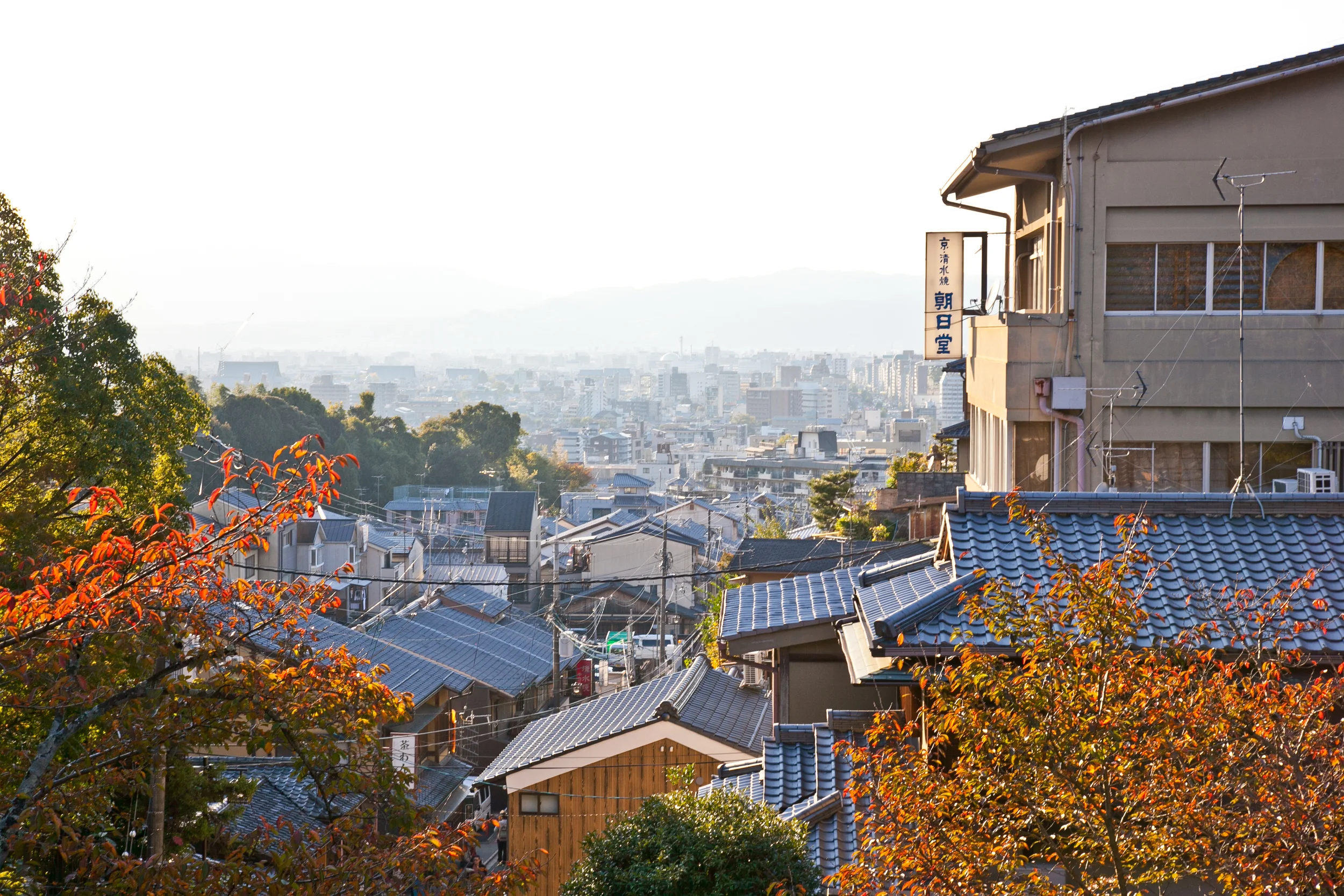 The UNESCO World Heritage site offers sweeping views of Kyoto