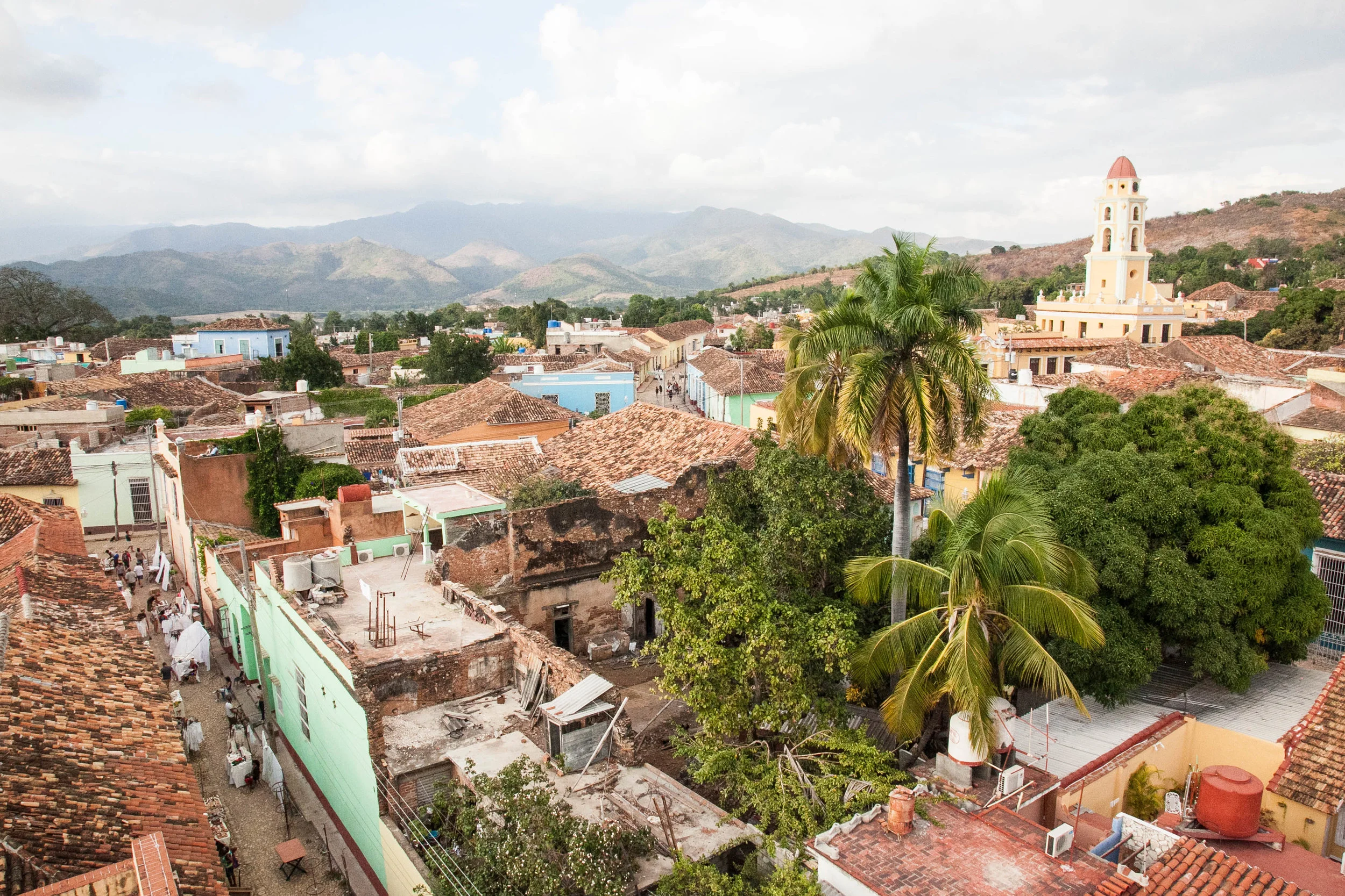 View across the beautiful city of Trinidad