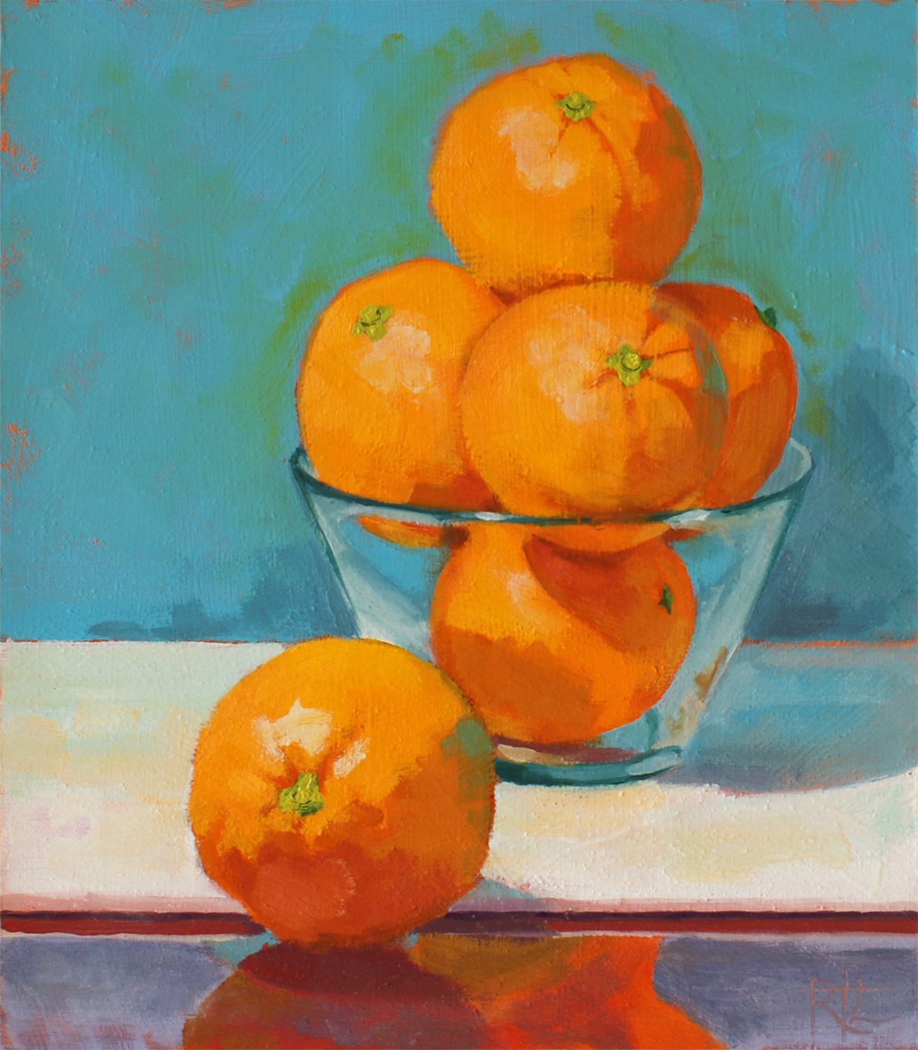Orange Over Board by Rob Lunn.