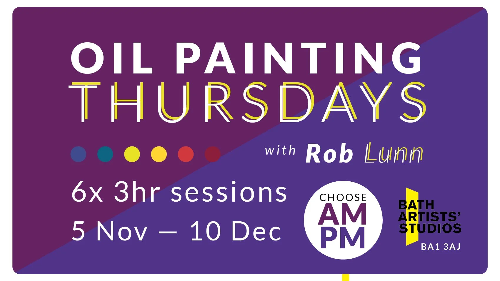 Learn Oil Painting with Rob Lunn New Header_T52026_Oil Painting Thursdays.jpg