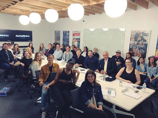 Table read for the pilot block of LIGHT AS A FEATHER. @hulu @awesomenesstv #lightasafeather #pilot #director