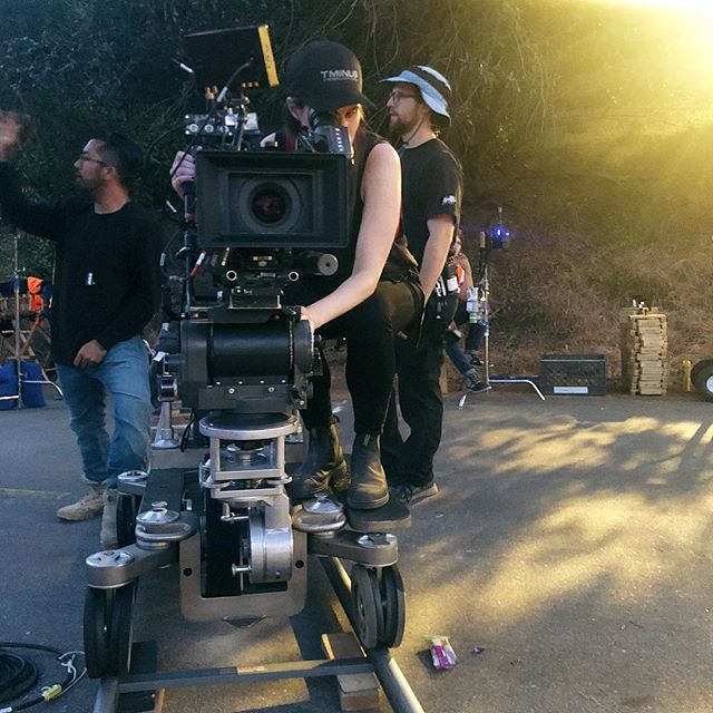 Female Filmmaker Friday | June 2018 | LIGHT AS A FEATHER | Los Angeles | California #lightasafeather #femalefilmmakerfriday @awesomenesstv @hulu @panavisionofficial #frameup #pilot #director 📷 by @bryan_koss