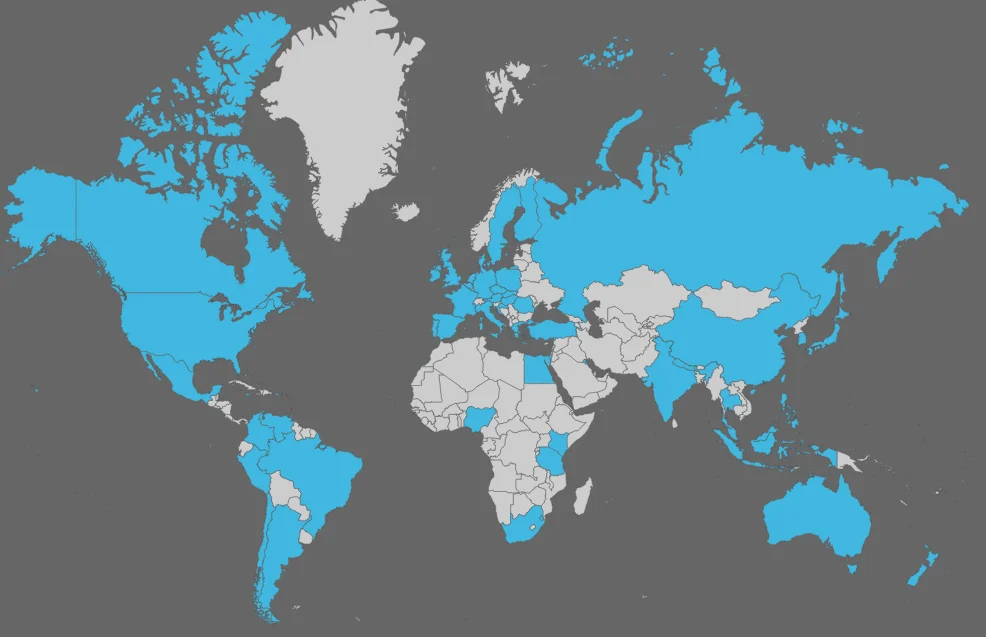 Indiegogo stats - Germany, New Zealand, Brazil... they're visiting from everywhere