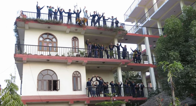 Lighting up the Kopila Valley Children's Home