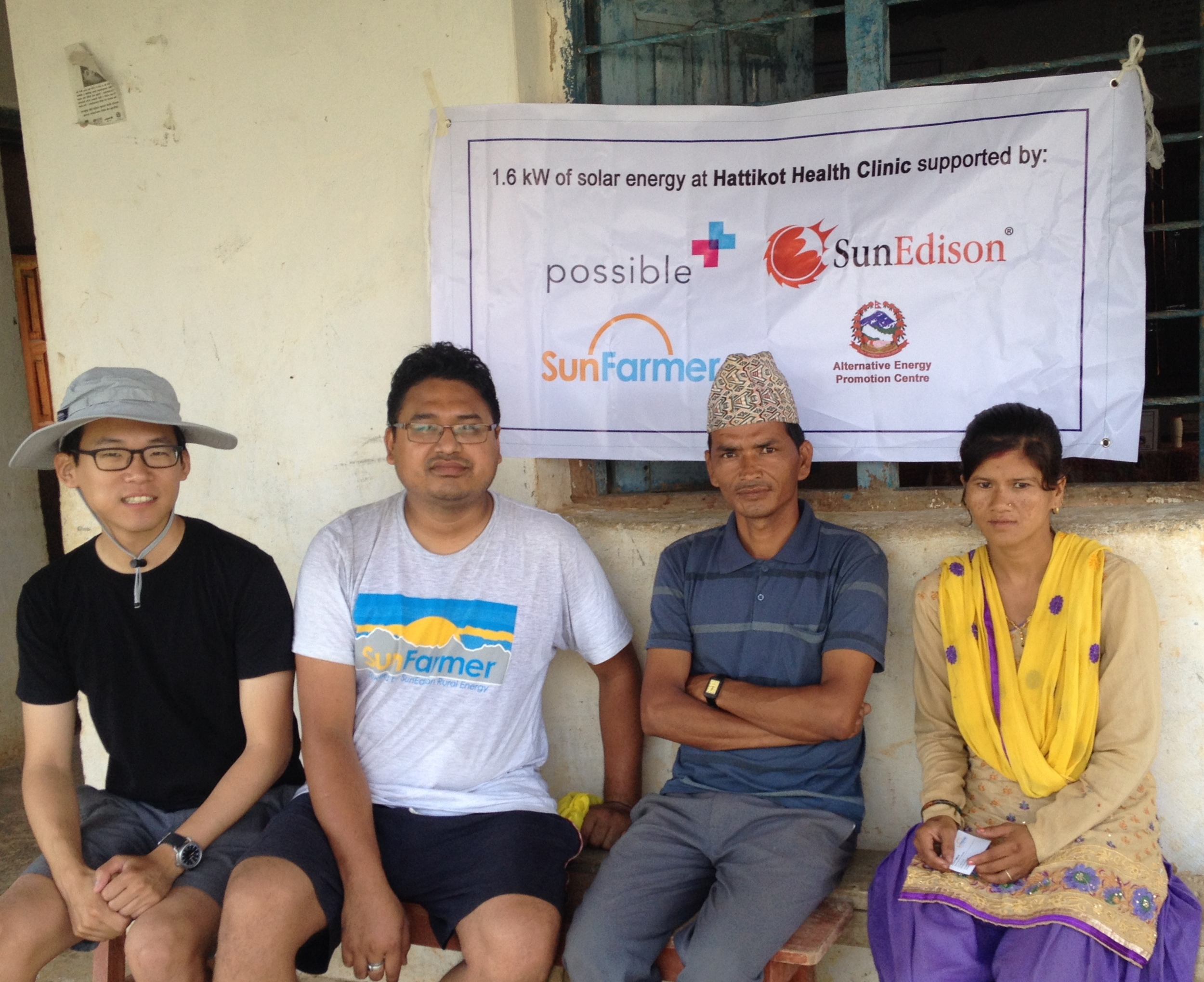 We've installed solar systems at six health clinics in Nepal!