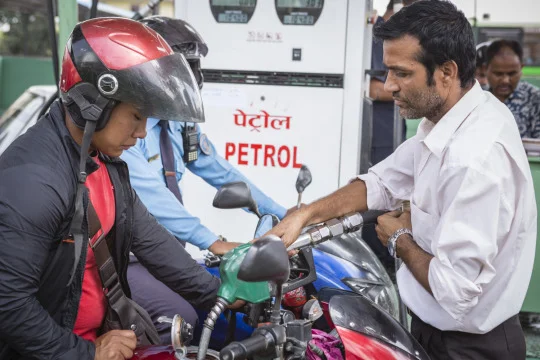 Out of Fuel in Kathmandu