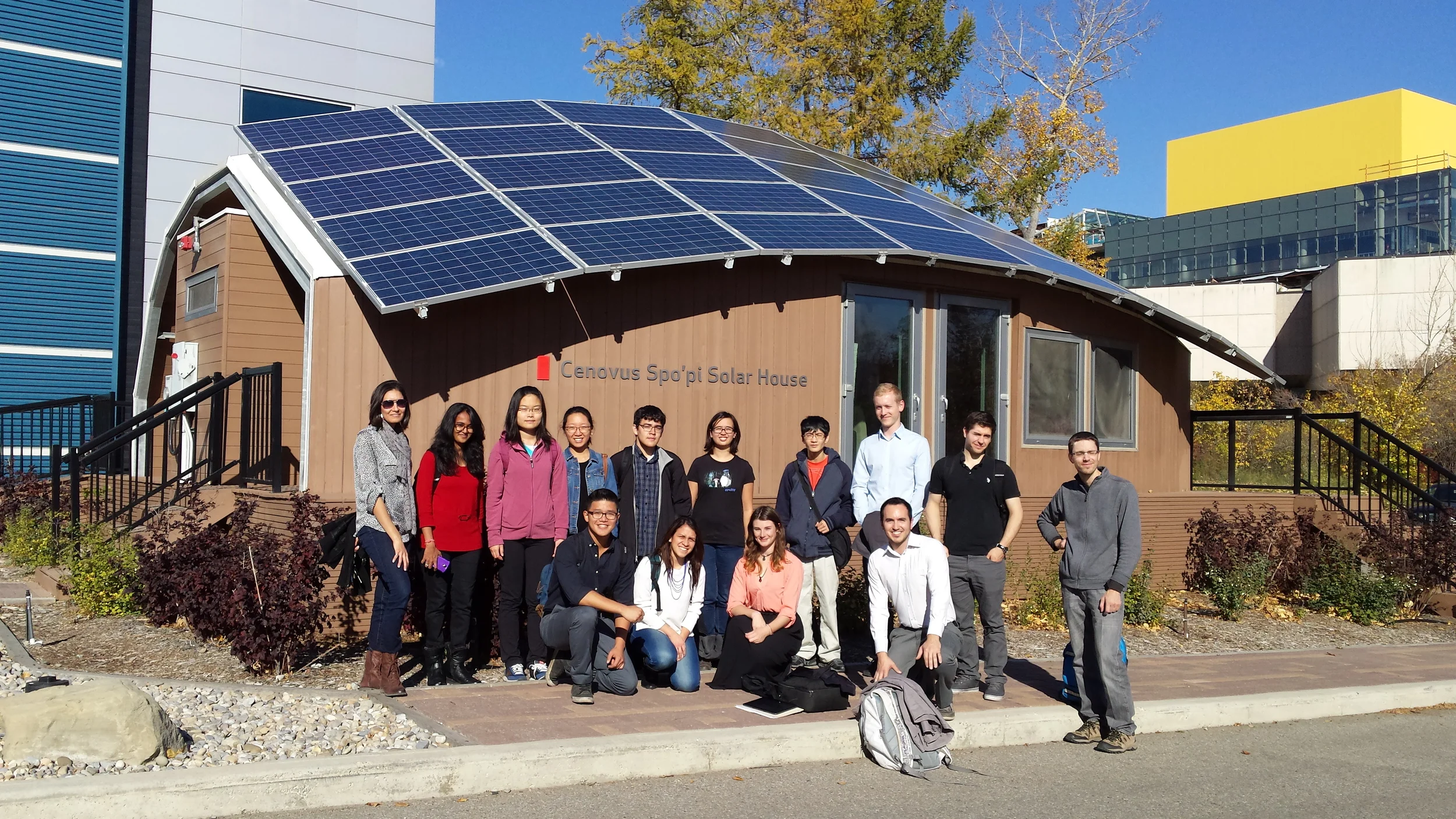 Brodie and the ELSE Alberta team