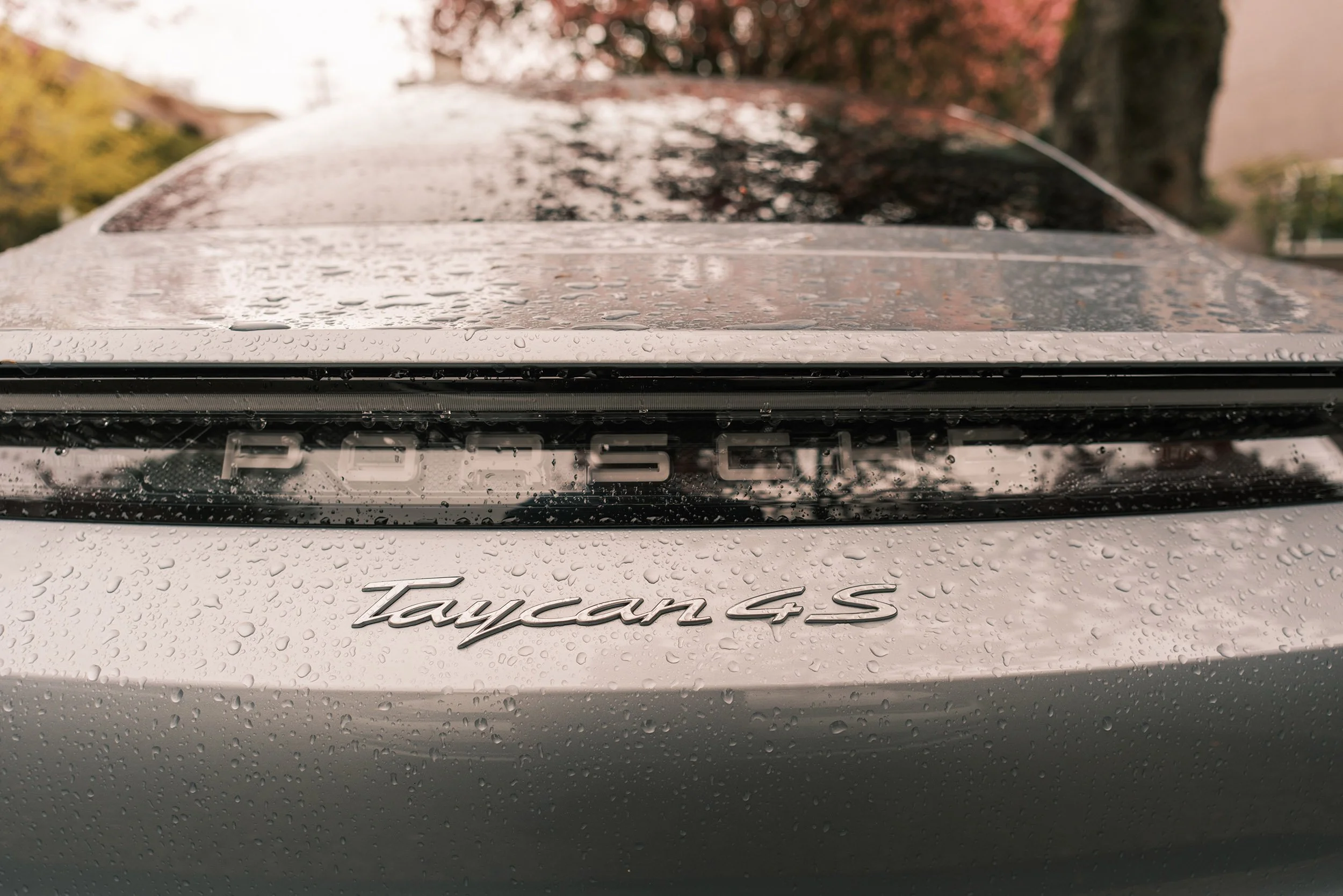 Porche Taycan 4S. Sample image from a Sigma 15mm f/1.4 DC Contemporary and Fujifilm X-E5.
