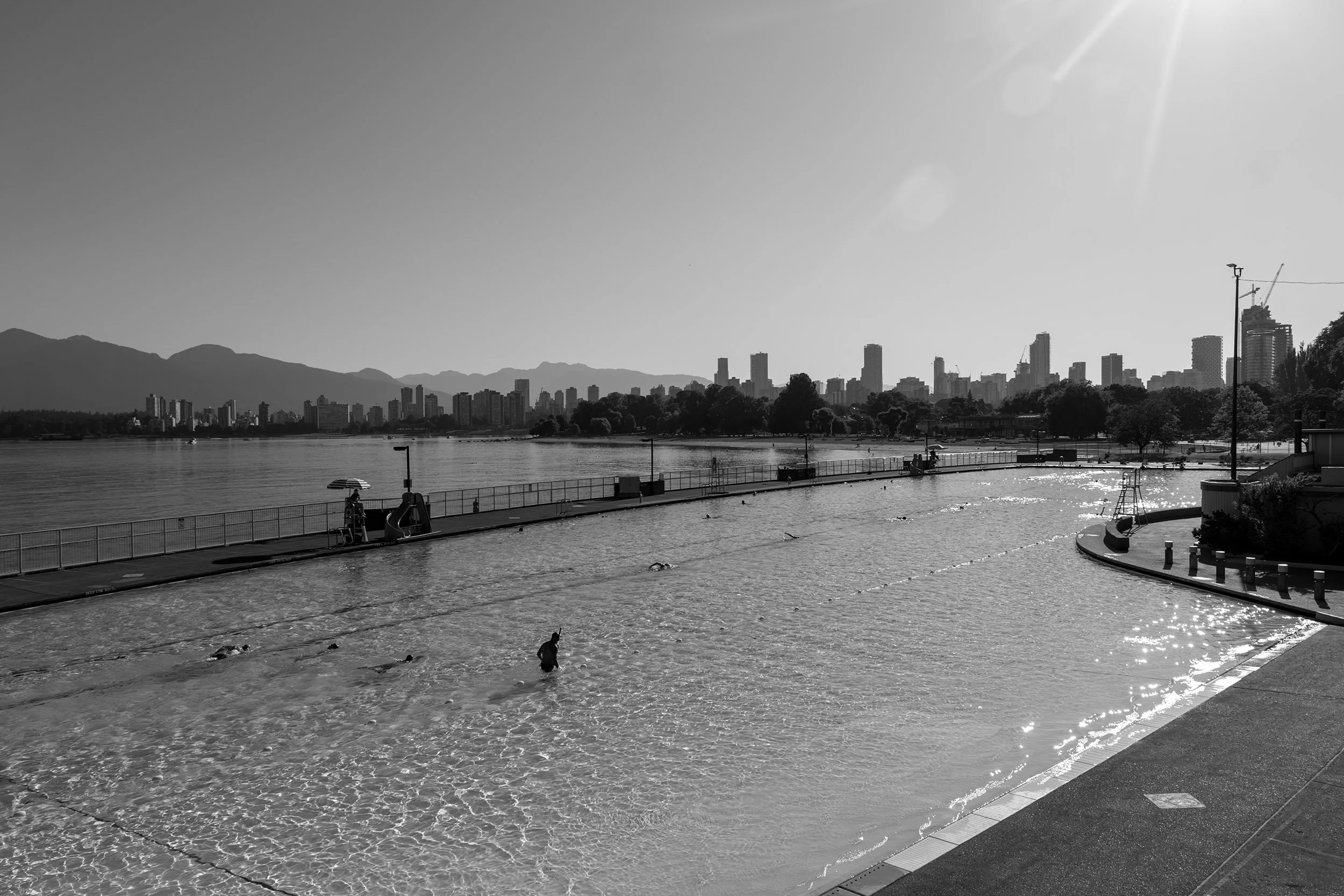 Kitsilano Pool, July, 2025